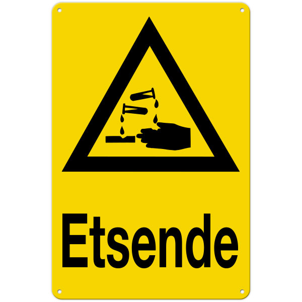 Fareskilt: 