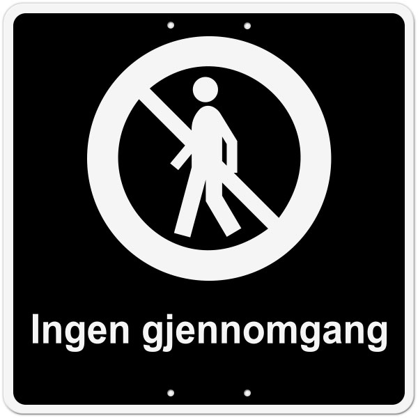 Privatrettslig skilt: 