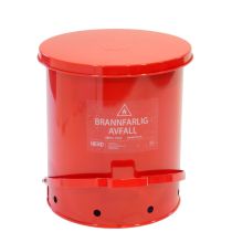 Avfallsbeholder for brannfarlig avfall, 80 liter