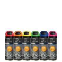 Soppec S-Mark Fluo merkespray, 500 ml, 12 stk